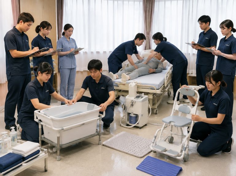奉贤区助浴师标准化实训课程